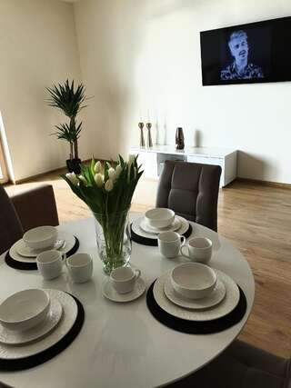 Апартаменты Sea View Apartment in Klaipėda Клайпеда Апартаменты с 1 спальней-13
